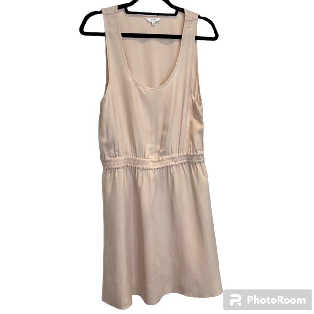 Aritzia Talula Light Peach Sleeveless Sun Dress Women size L